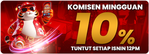 💰Komisen Mingguan 10%💰