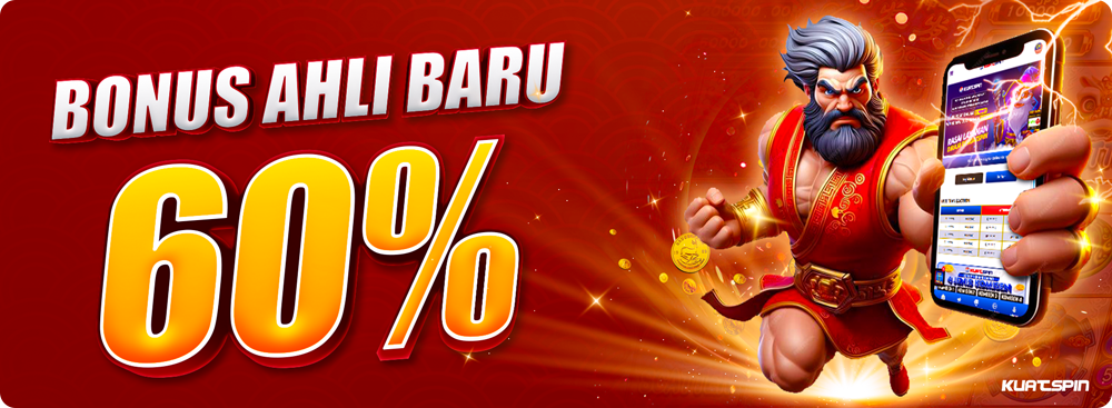 WELCOME BONUS 60%