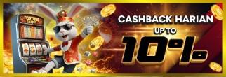 CASHBACK HARIAN UP TO 10%