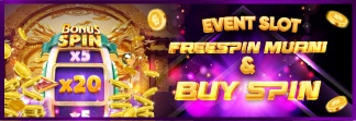 EVENT SLOT FREESPIN MURNI & BUY SPIN