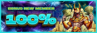 BONUS NEW MEMBER 100%