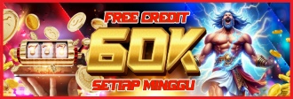 FREE KREDIT SETIAP MINGGU Rp.60.000