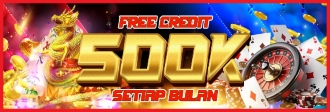 FREE KREDIT SETIAP BULAN Rp. 500.000