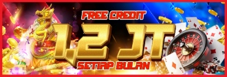 FREE KREDIT SETIAP BULAN Rp.1.200.000